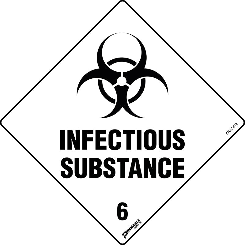 Infectious Substance 6 Sign
