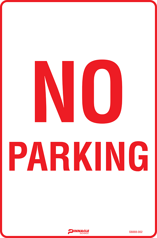 No Parking Sign