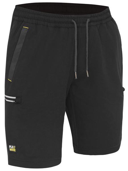 Flex & Move™ 4-Way Stretch Elastic Waist Cargo Short