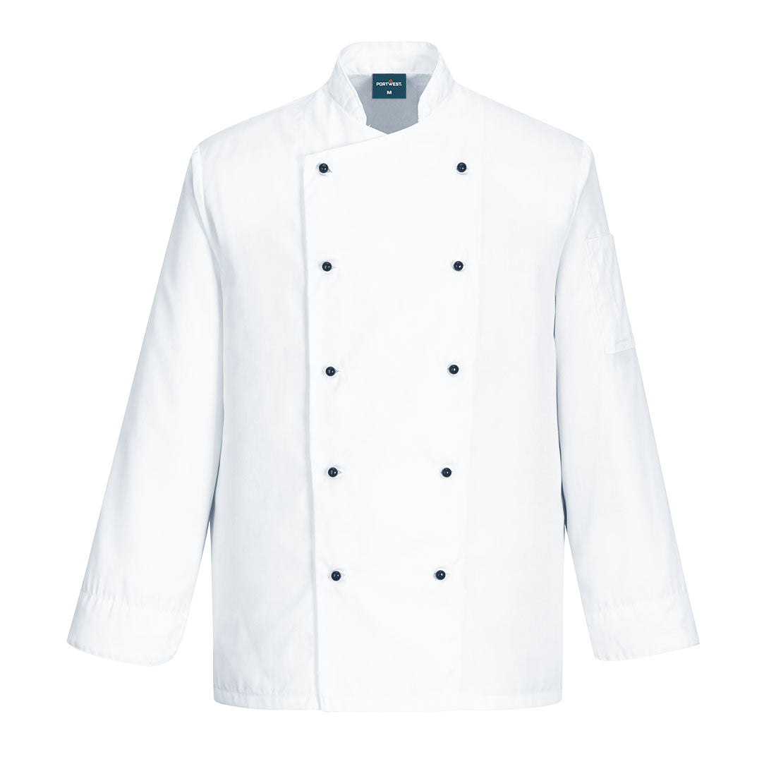 Portwest Chef's Somerset Jacket L/S in White