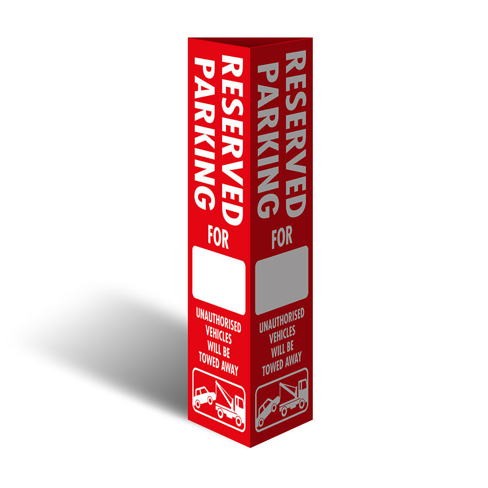 Three Sided Bollard Cover Surround, Reserved Parking...