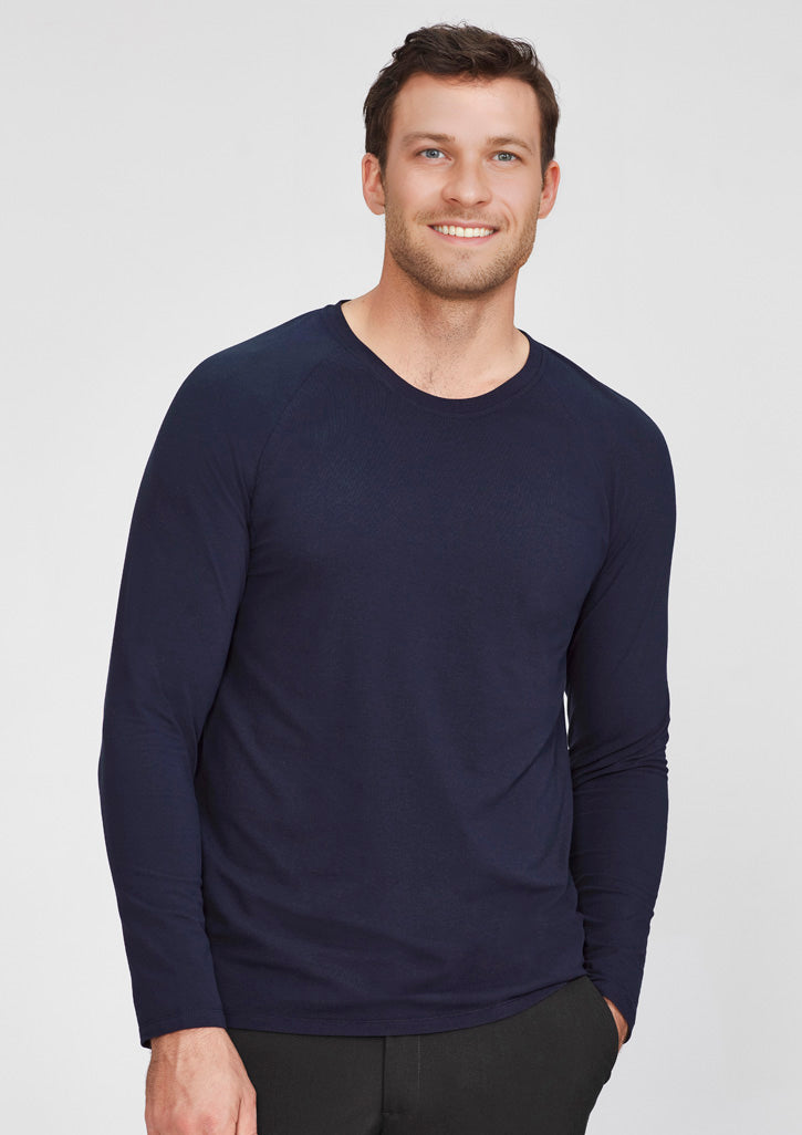 BizCare CT247ML Mens Performance Long Sleeve Tee