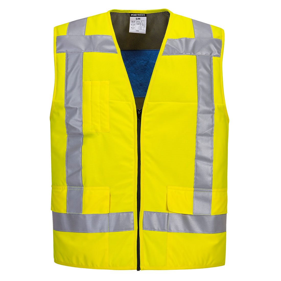 Portwest High Vis Cooling Vest in Yellow