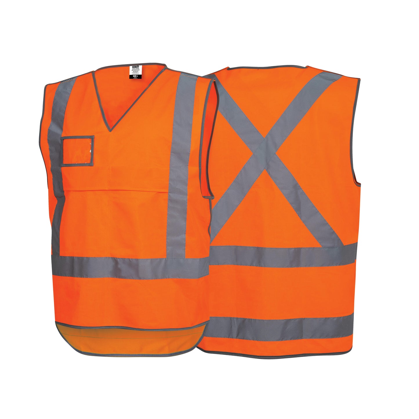Force360 Force360 Orange Day & Night NSW Rail X-Back Safety Vest