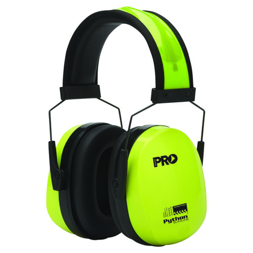 Pro Choice Safety Gear EMPYTS Python Slimline Earmuffs Class 5, -31Db
