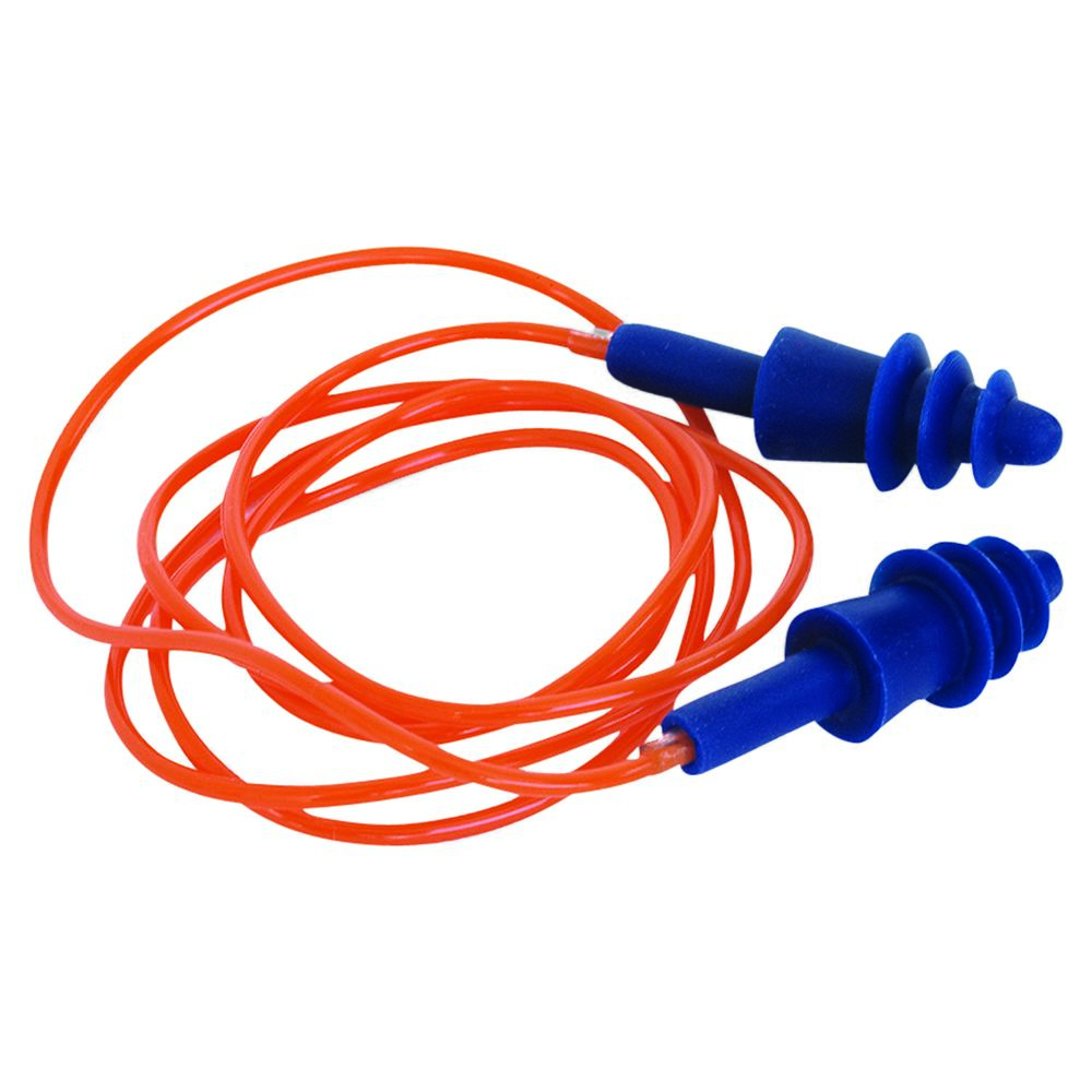 Pro Choice Safety Gear EPSC Prosil Reusable Corded Earplugs Corded