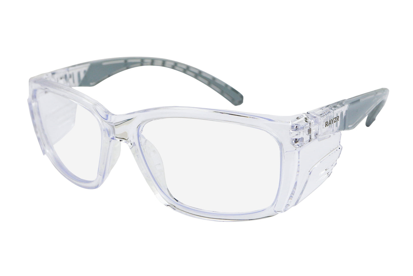 Maxisafe ERZ383 Rayzr Safety Glasses - Clear Frame - Clear Lens