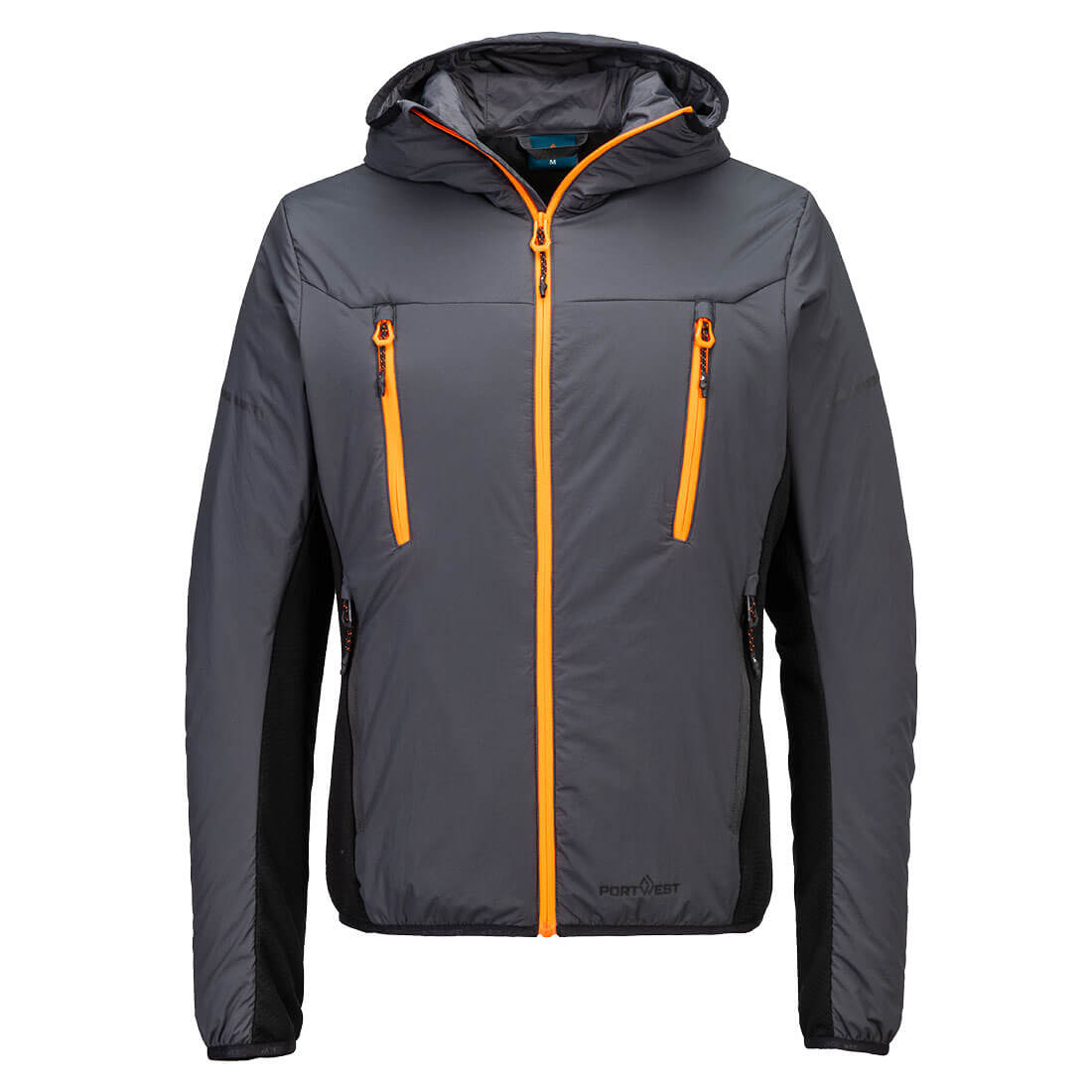 Portwest EV4 Insulated Hybrid Jacket in Metal Grey