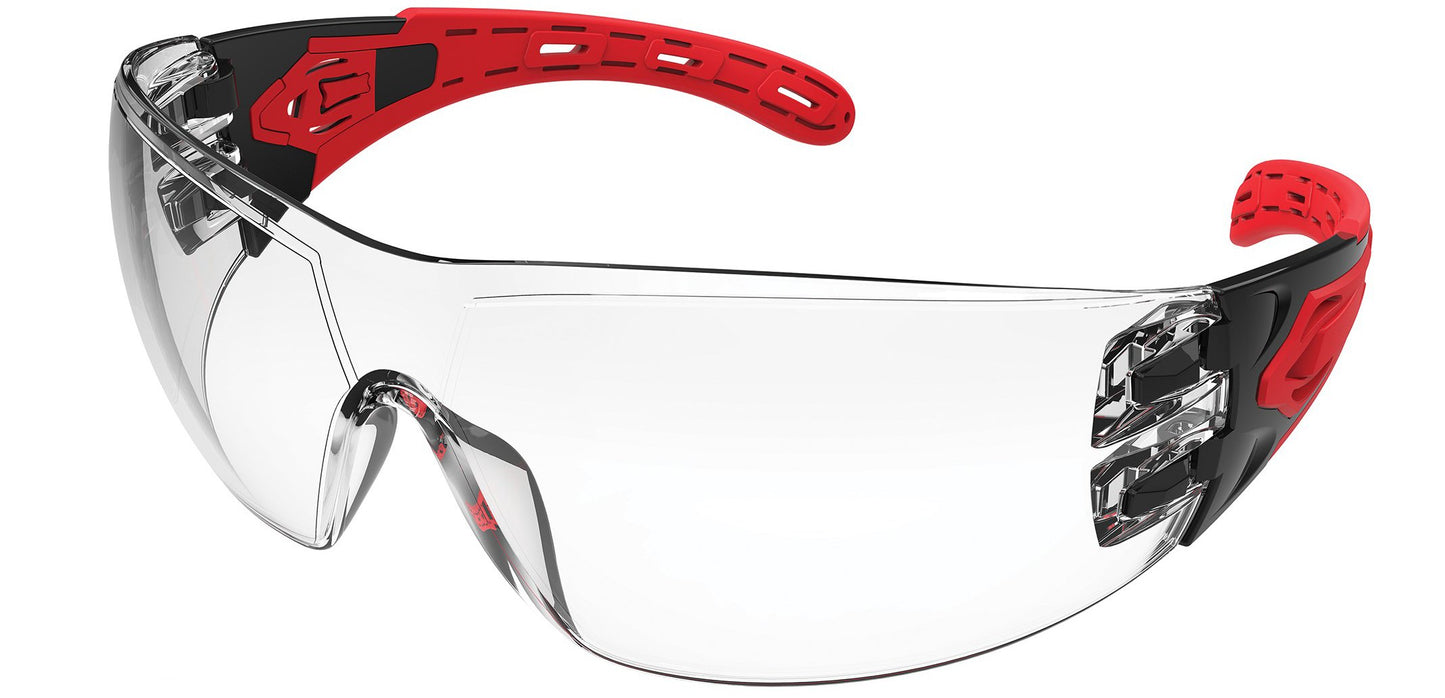 Maxisafe EVO370 EVOLVE Safety Glasses with Anti-Fog - Clear Lens