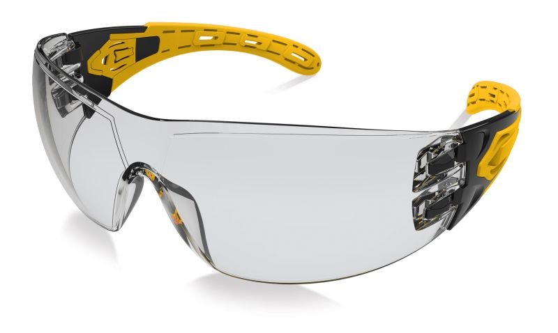 Maxisafe EVO372 EVOLVE Safety Glasses with Anti-Fog - Silver Mirror Lens