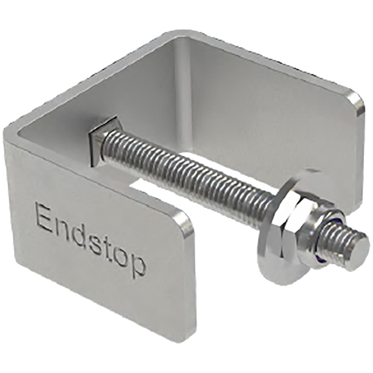 Miller FPH_11634 Rigid End Stop for Steel Ladders - Stainless Steel