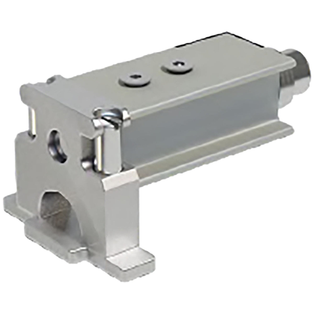 Miller FPH_23956 Rail End Stop with Exit SS/Aluminium (1013639)