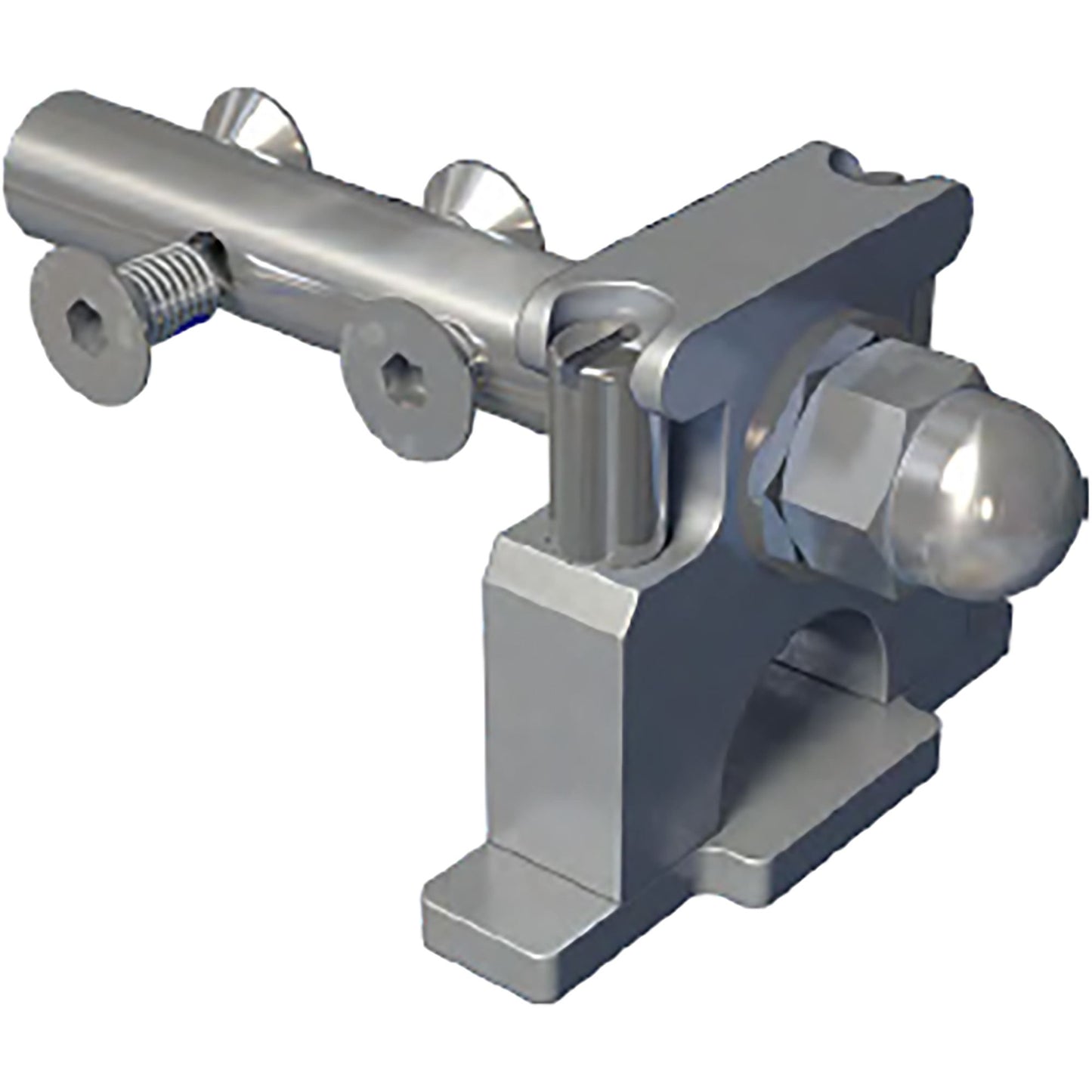 Miller MultiRail End Stop with exit Aluminium (1032539)