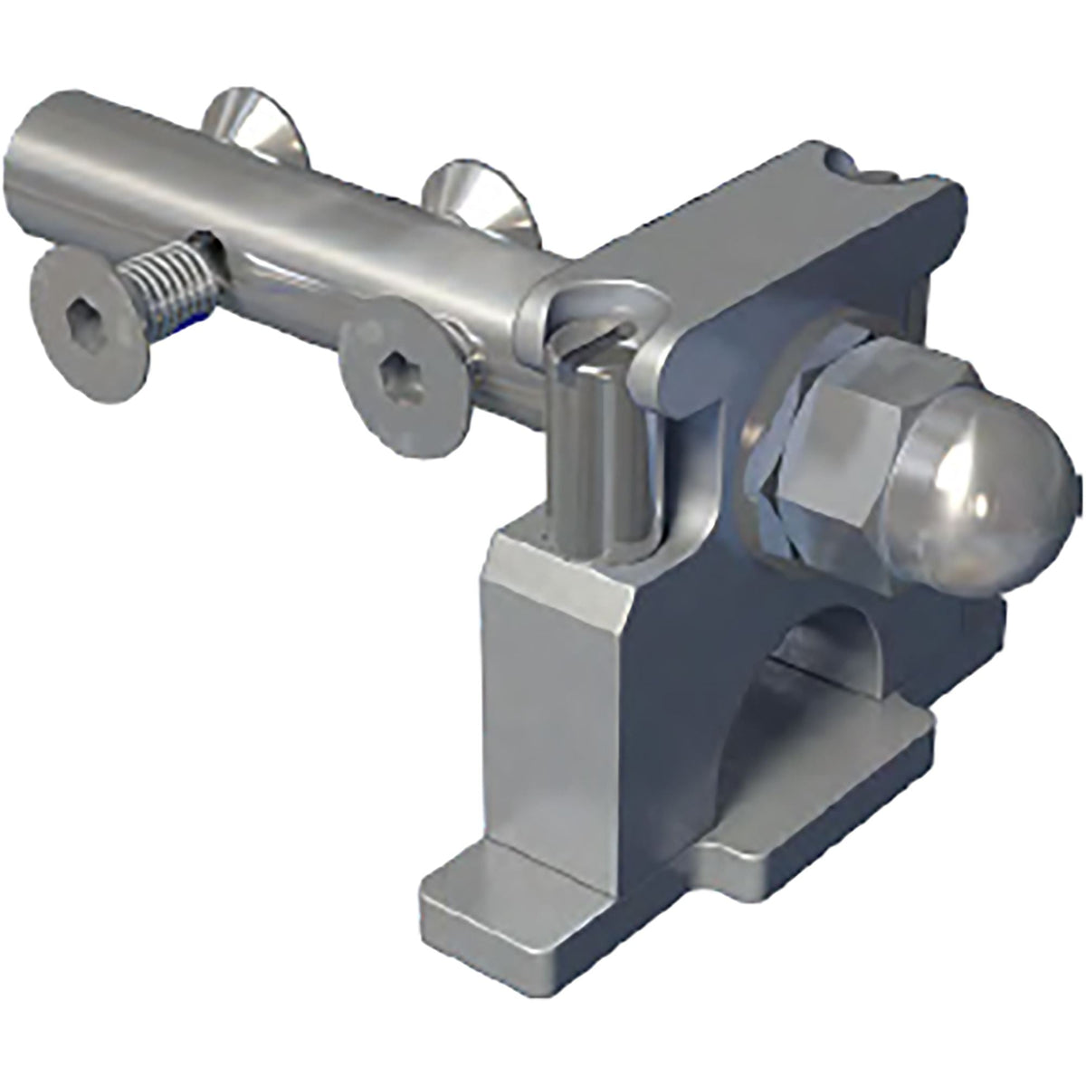 Miller FPH_26916 MultiRail End Stop with exit Aluminium (1032539)
