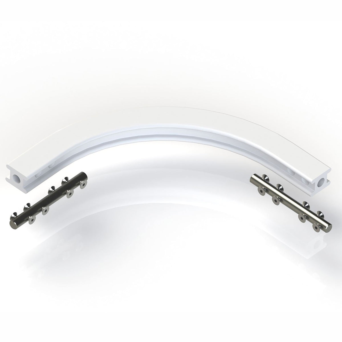 Miller FPH_27058 MultiRail Horizontal Bend 90° Aluminium (1032541)