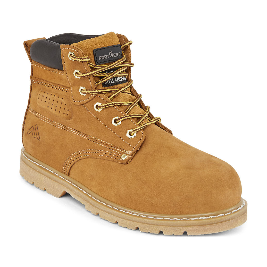 Portwest Welted Plus Safety Boot SBP HRO in Honey