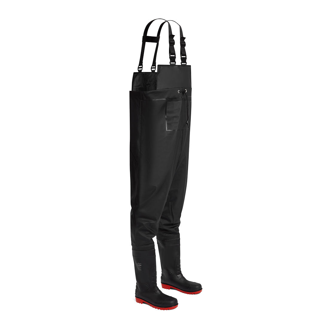 Portwest Steelite Safety Chest Wader S5 FO in Black