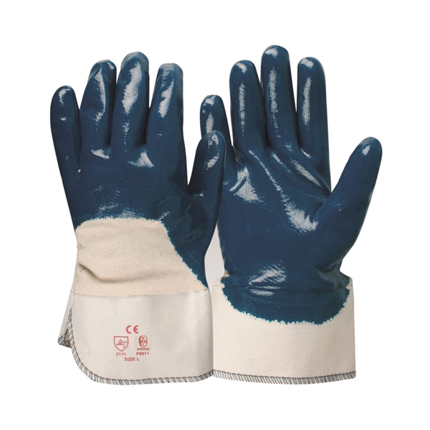 FRNITRF34BL000L Frontier 3/4 Nitrile Dipped Glove