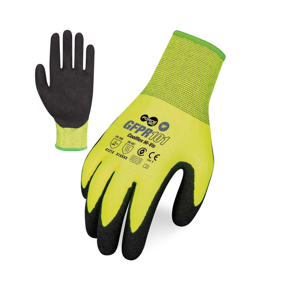 Force360 GFPR101 Force360 Coolflex AGT Hi Vis Glove