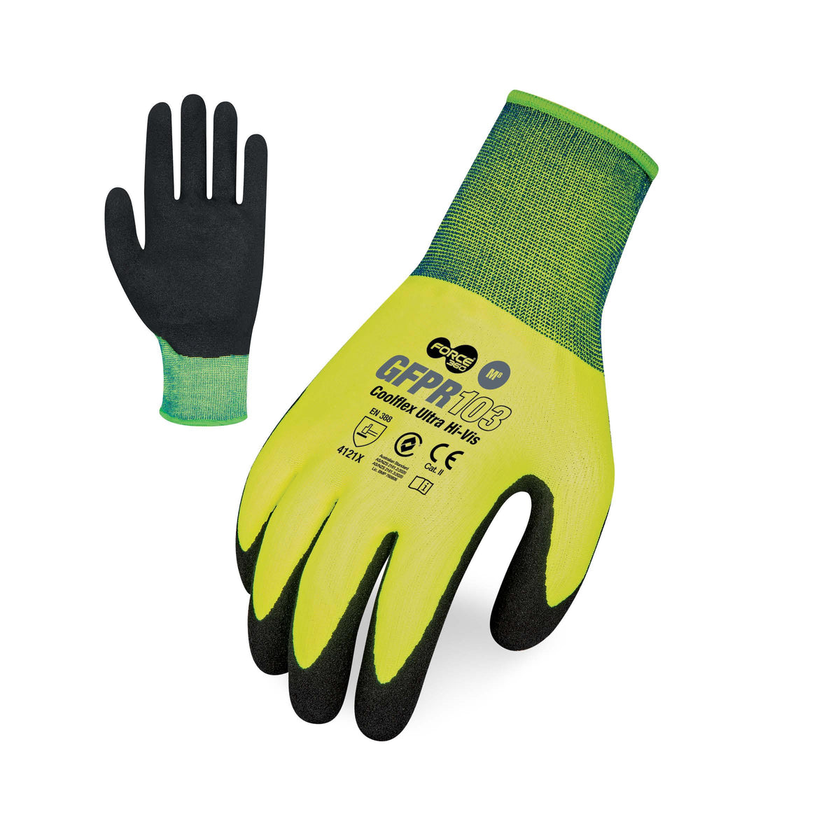 Force360 GFPR103 Force360 CoolFlex AGT Ultra Hi Vis Glove