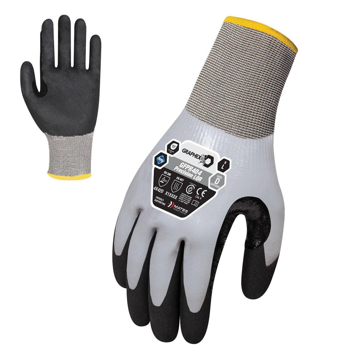 Graphex GFPR404 Graphex® Precision LQR Glove ( Cut Level D)