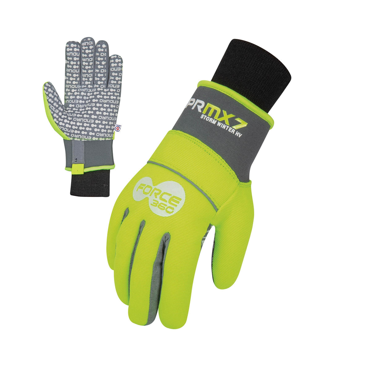Force360 GFPRMX7 Force360 Storm Hi-Vis Mechanics Glove