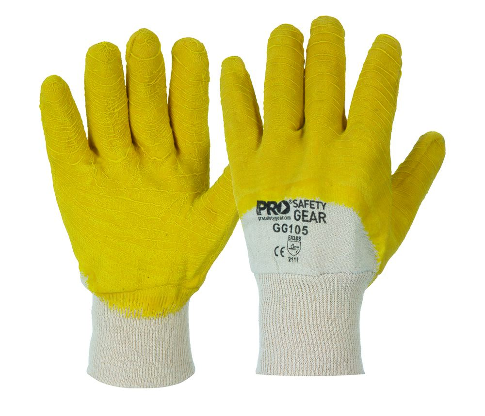 Pro Choice Safety Gear Glass Gripper Gloves Large