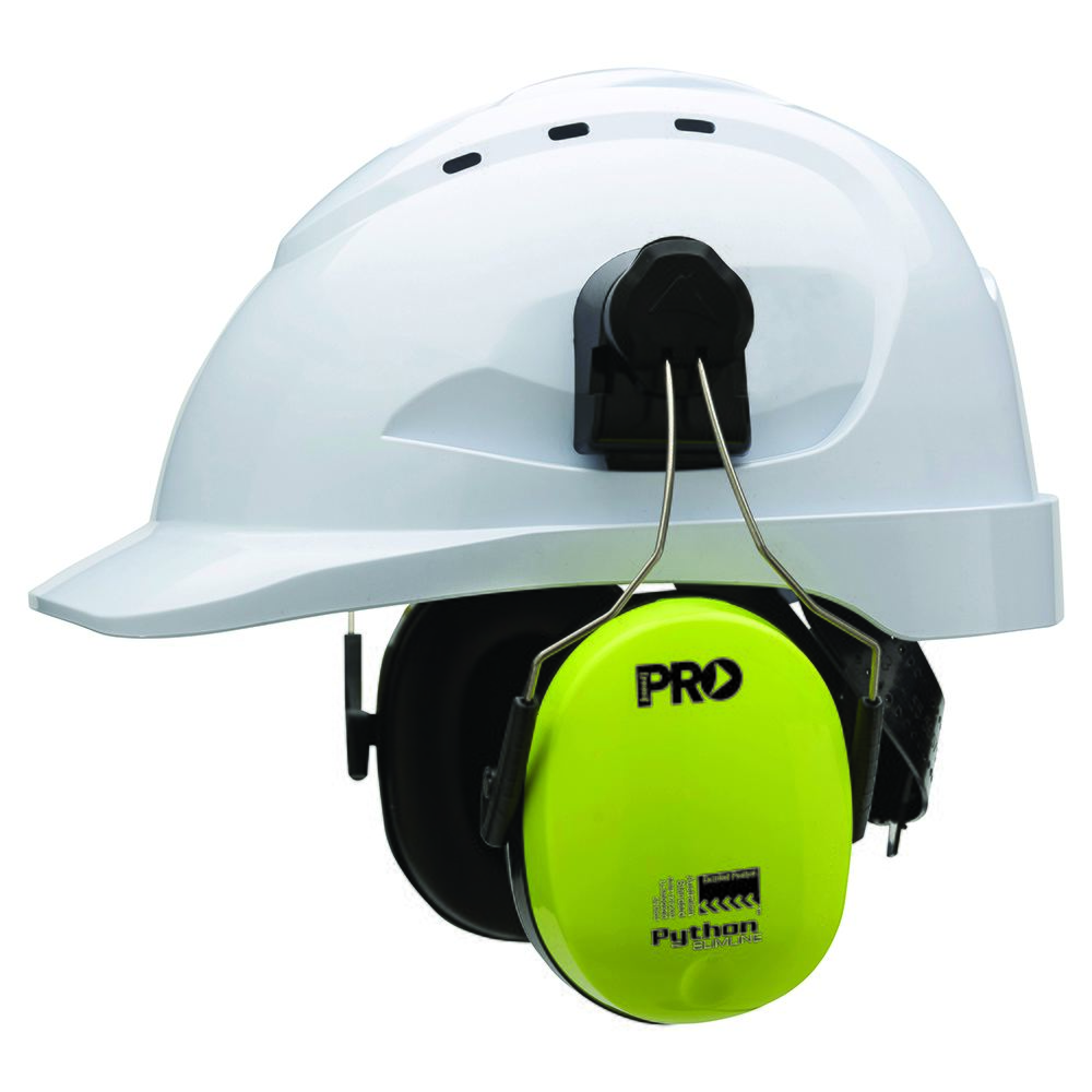 Pro Choice Safety Gear HHEMPYTS Python Slimline Hard Hat Earmuffs Class 5, -31Db