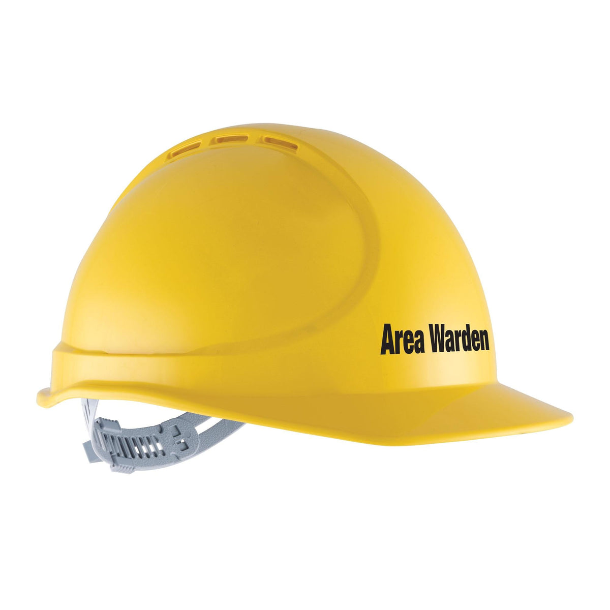 Force360 HPFPRGTE03AW Force360 GTE3 Area Warden Essential Type 1 ABS Vented Hard Hat with Slide Lock Harness