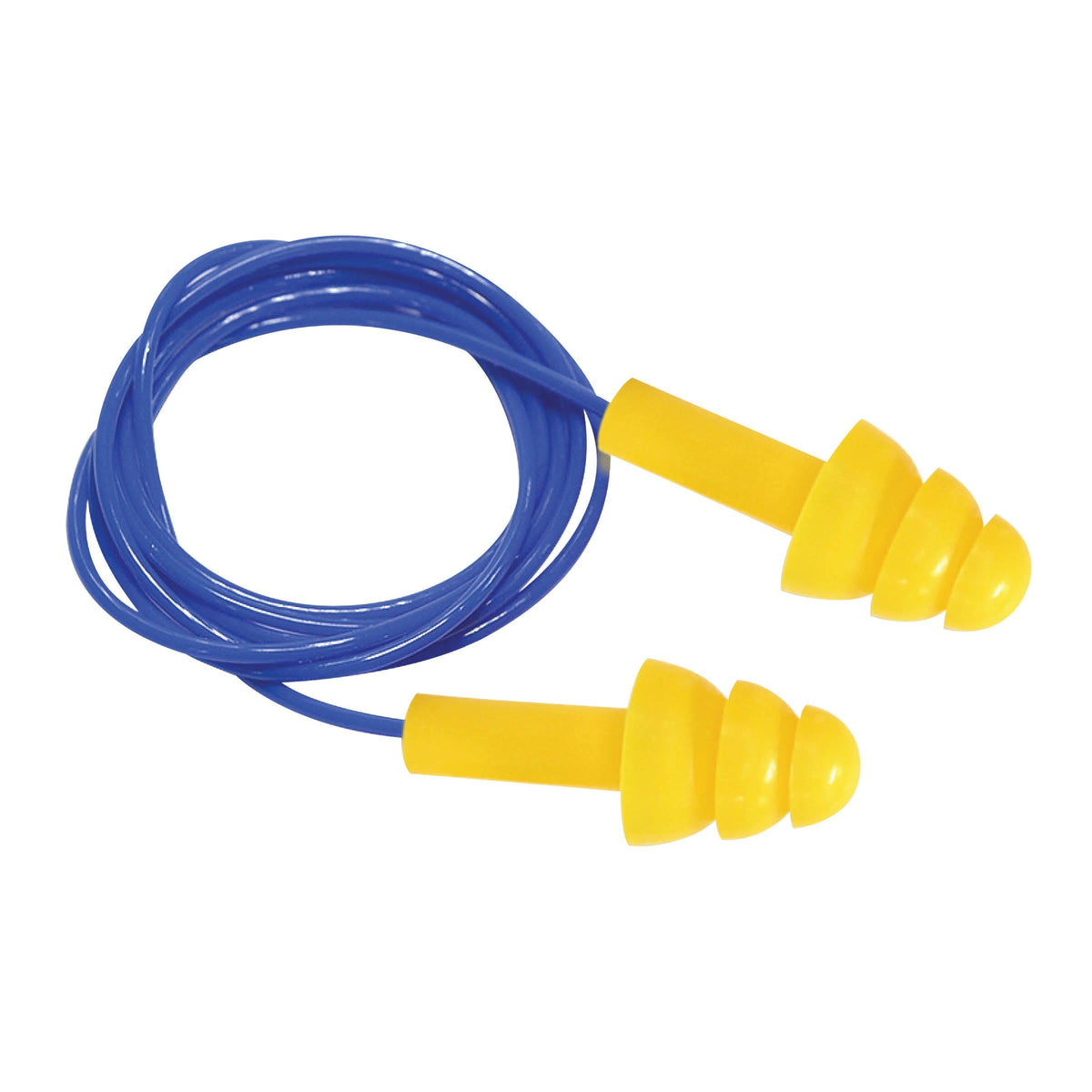 Force360 HWRX991 Force360 Silicone Corded Reuseable Earplug Class 4, 24dB (100pr Per Box)