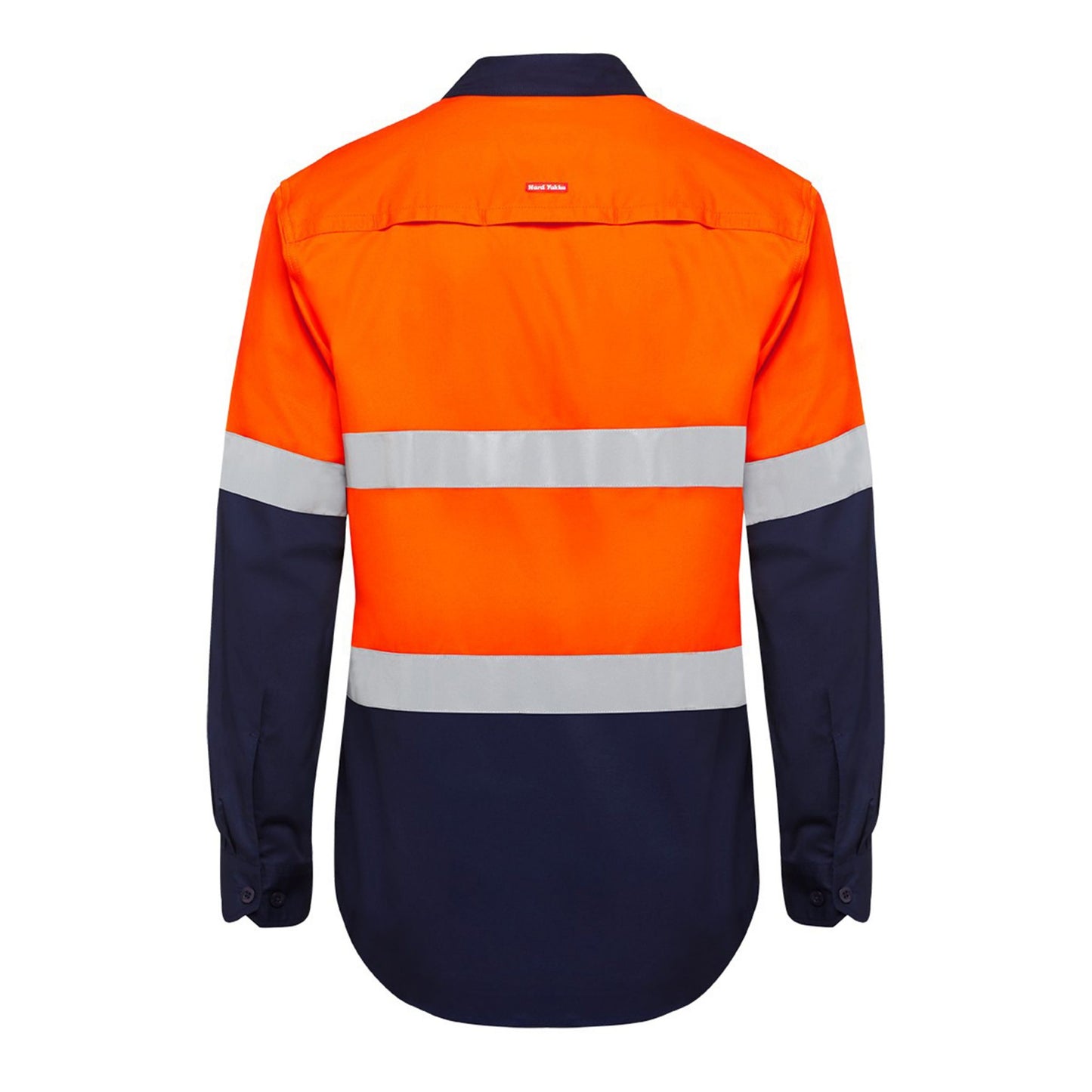 Hard Yakka Y07940 Core Hi-Vis Long Sleeve 2 Tone Taped Vented Cotton Shirt
