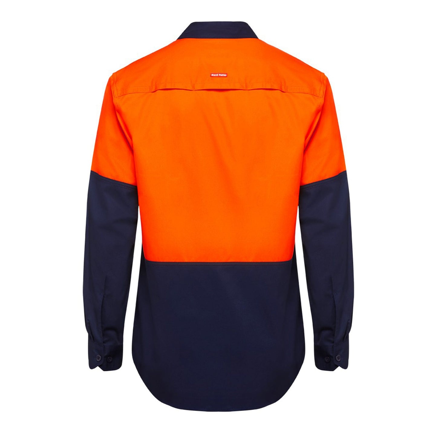 Hard Yakka Y07950 Core Hi-Vis Long Sleeve 2 Tone Vented Cotton Shirt