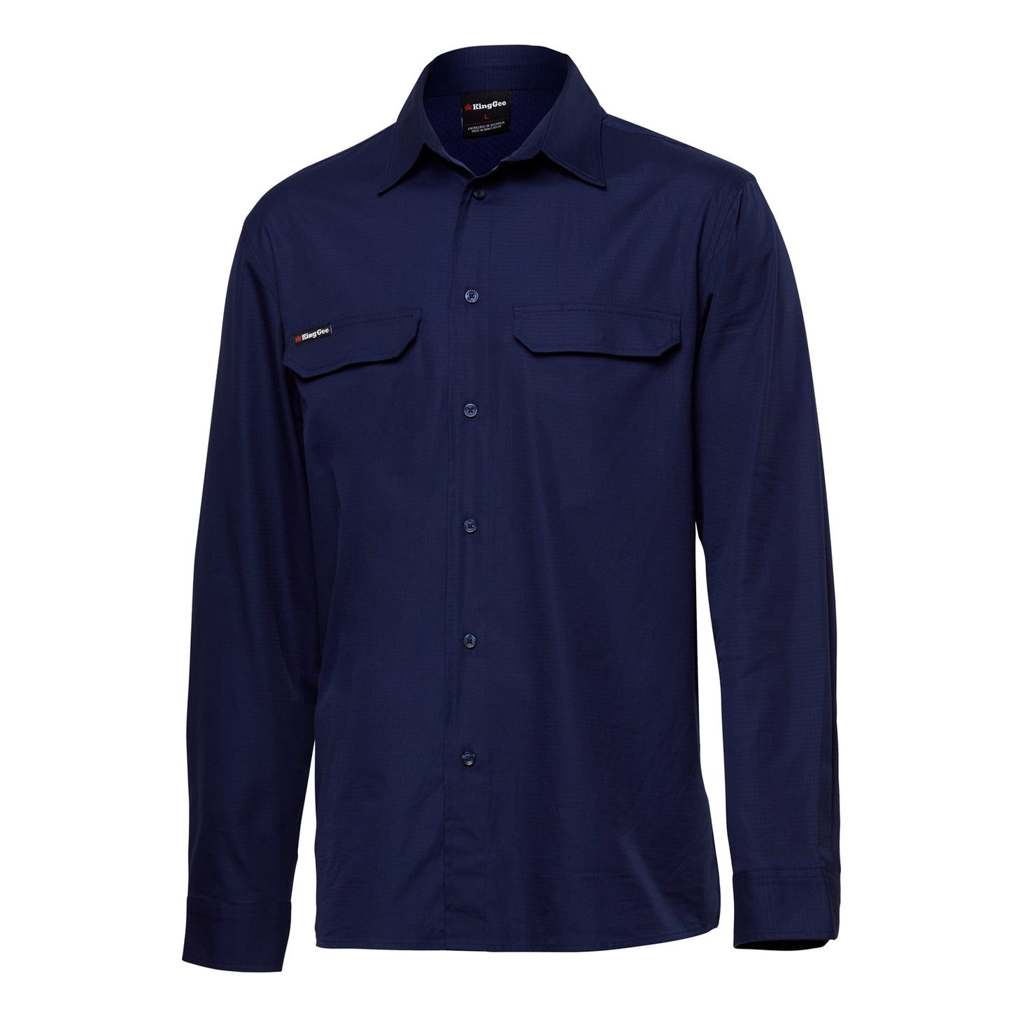 King Gee K14021 Workcool Pro Stretch Long Sleeve Work Shirt