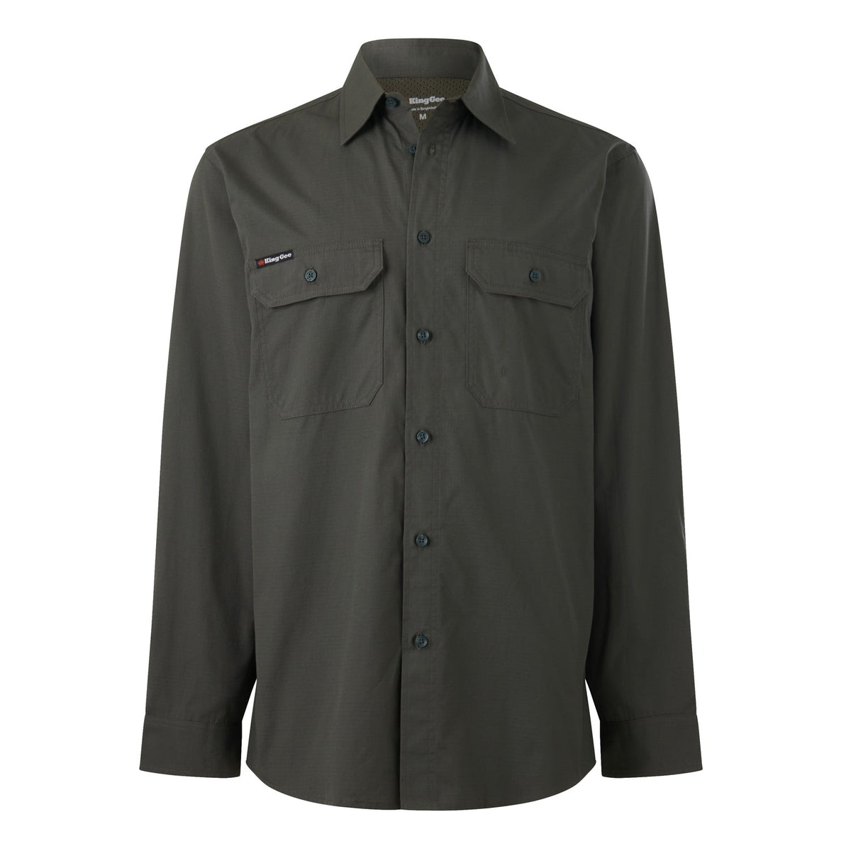 King Gee K14031 Workcool Vented Shirt Long Sleeve
