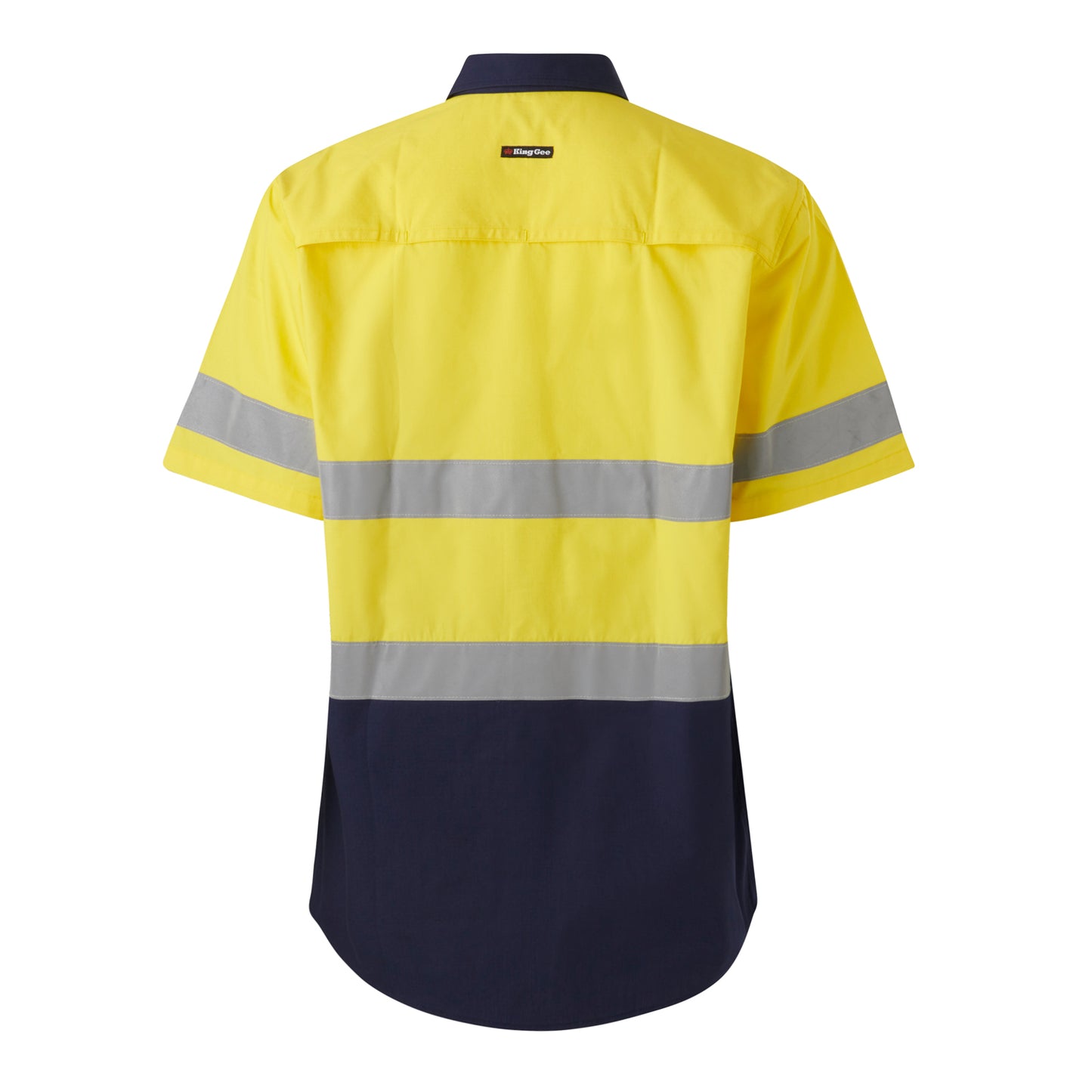 King Gee K54911 Workcool Vented Spliced Shirt Taped Short Sleeve
