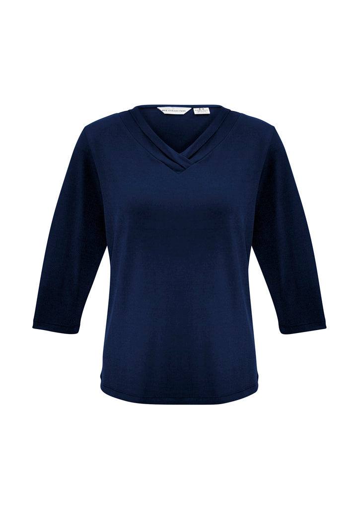 BizCollection K819LT Womens Lana 3/4 Sleeve Top