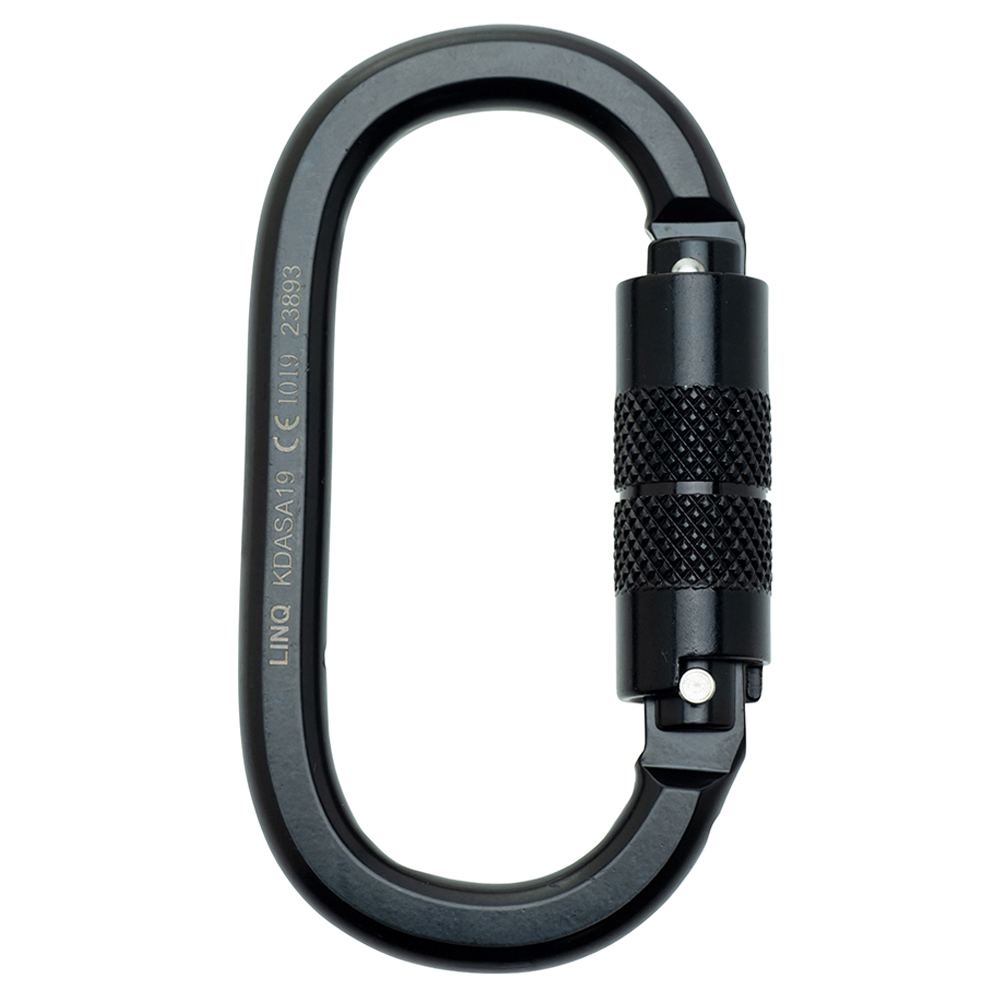 LINQ Height Safety KDASA19 Karabiner - Double Action Steel Alloy 19mm