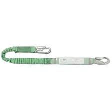 Miller L12SEC2.0 2M Stretchable lanyard w/64mm Scaff hook one end, and 19mm hook at energy absorber end