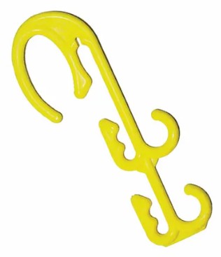 Lead Hook, Yellow, Pack/20 Sign