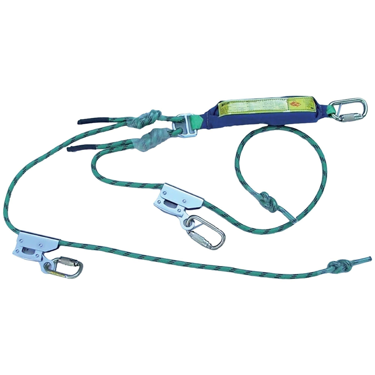 Miller M1010044 2M Twin Adjustable Rope Lanyard TAK all ends