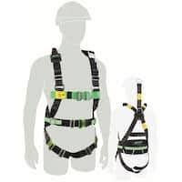 Miller M1020163 SSSurface Miner's Harness with Alum QC buckles on legs - Large