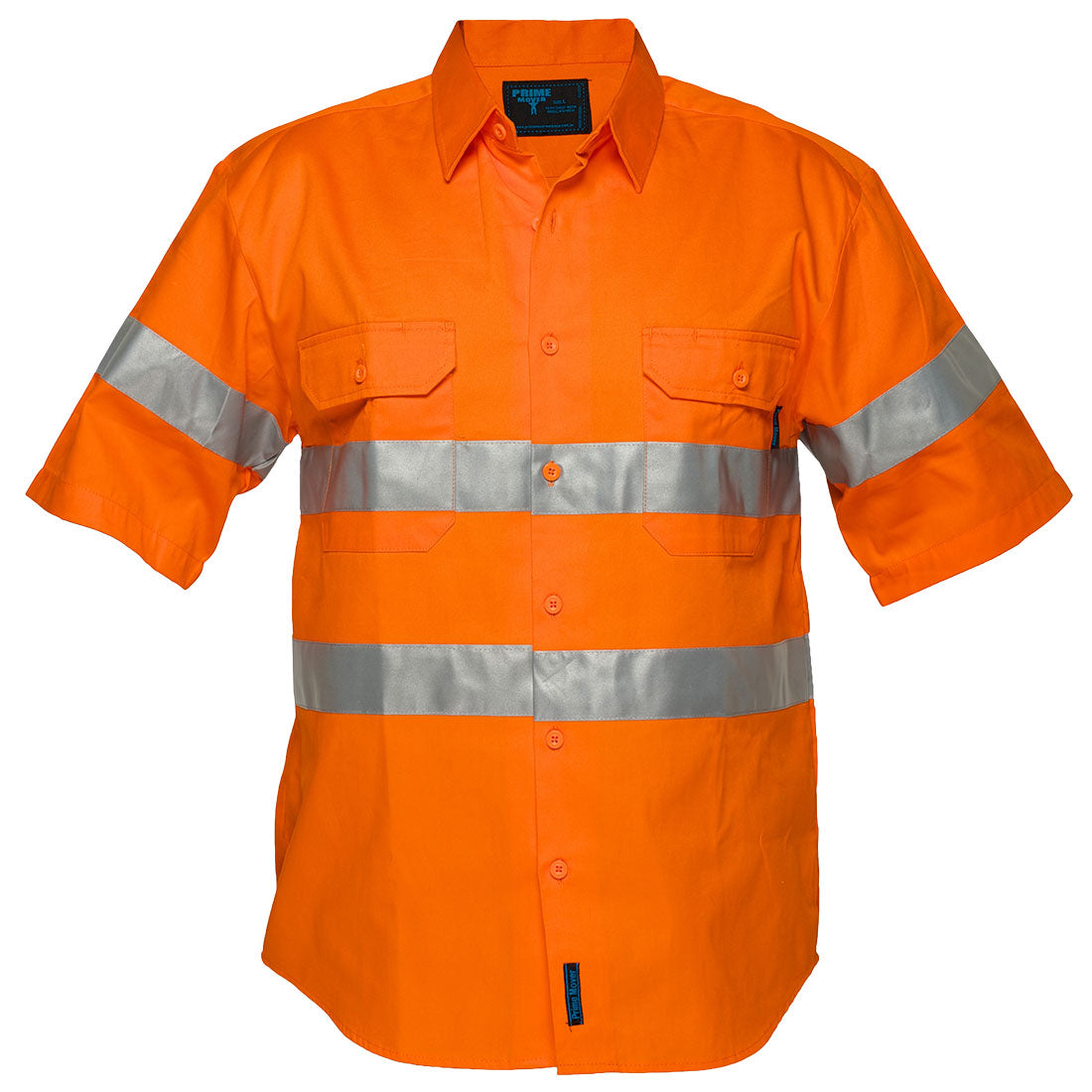 Portwest MA192 Hi-Vis Regular Weight Short Sleeve Shirt with Tape