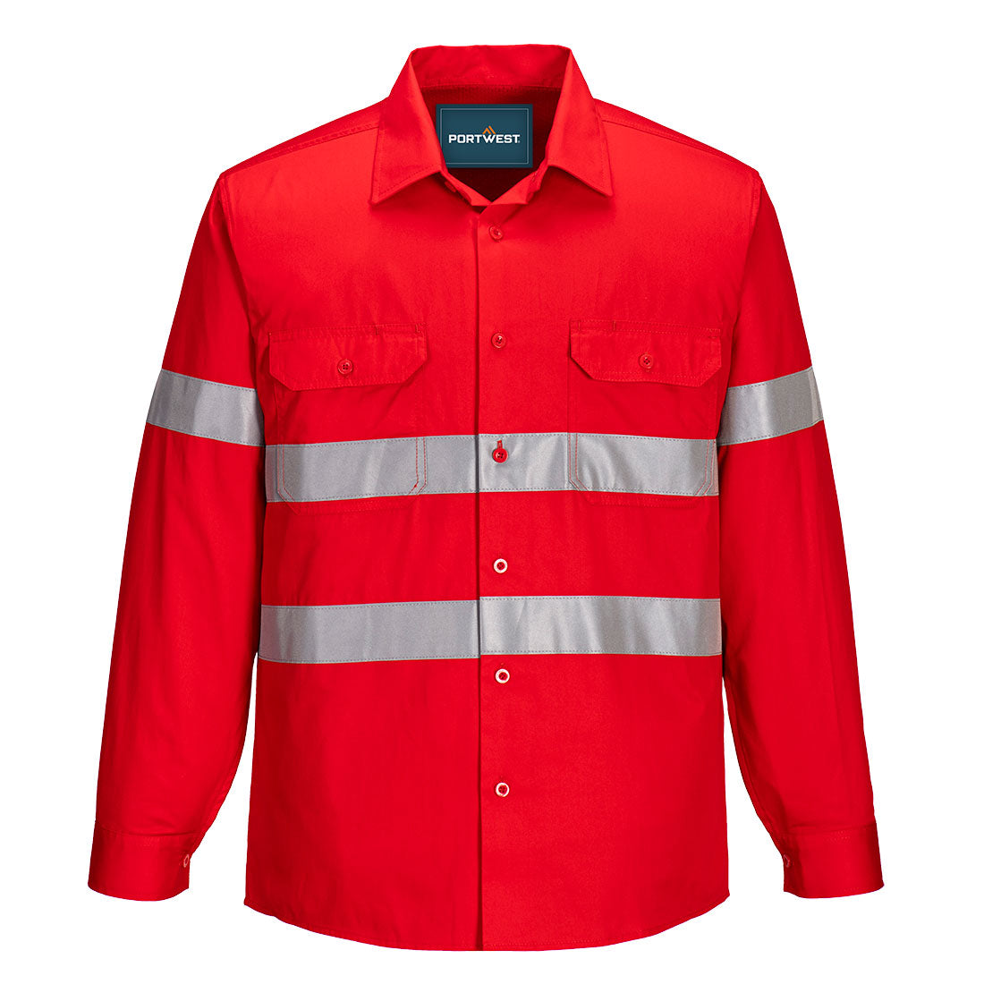 Portwest Darwin Hi-Vis Lightweight Class N Shirt L/S in Low