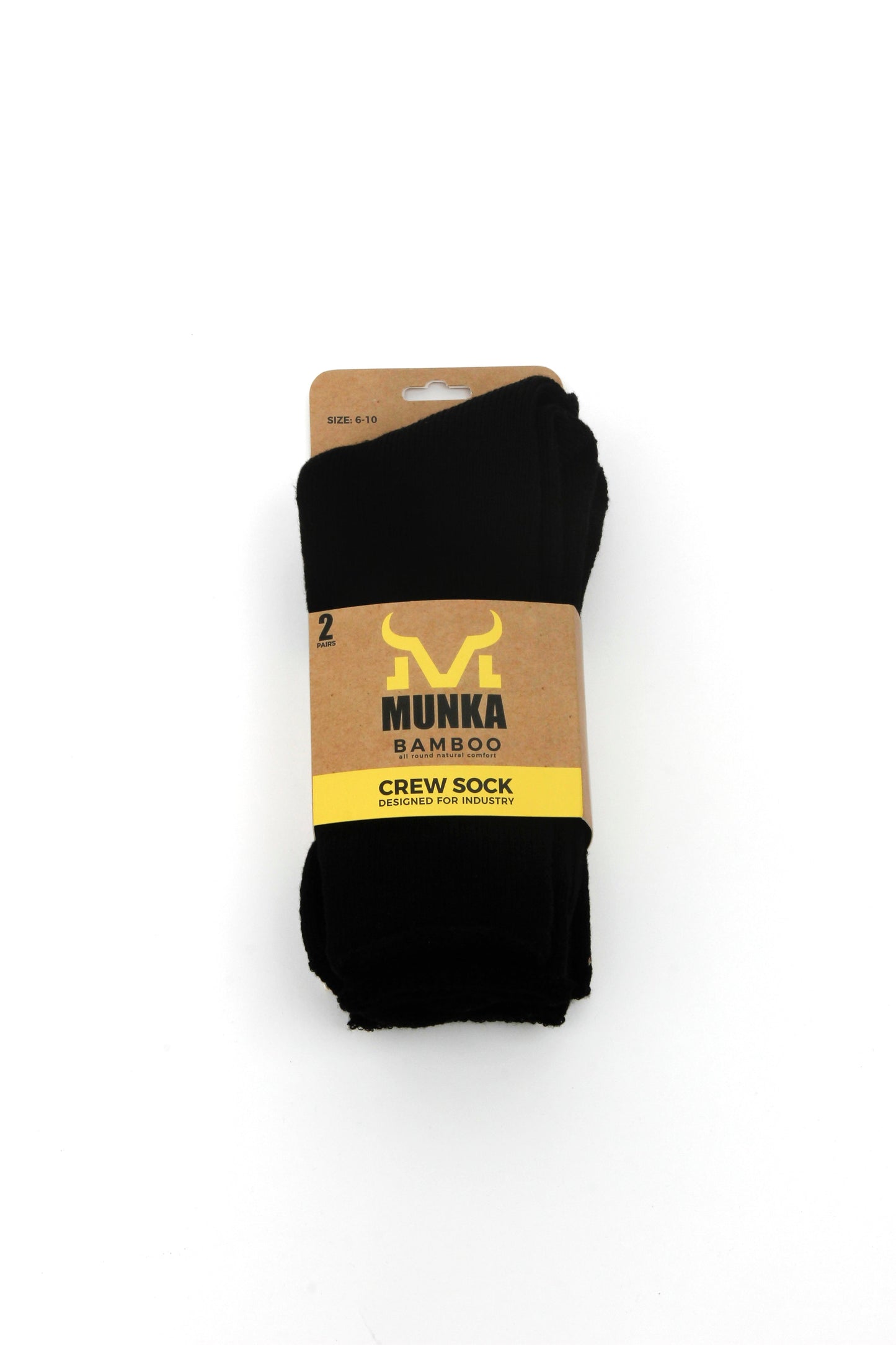 MAS21650 MUNKA B/BOO SOCK 2PK