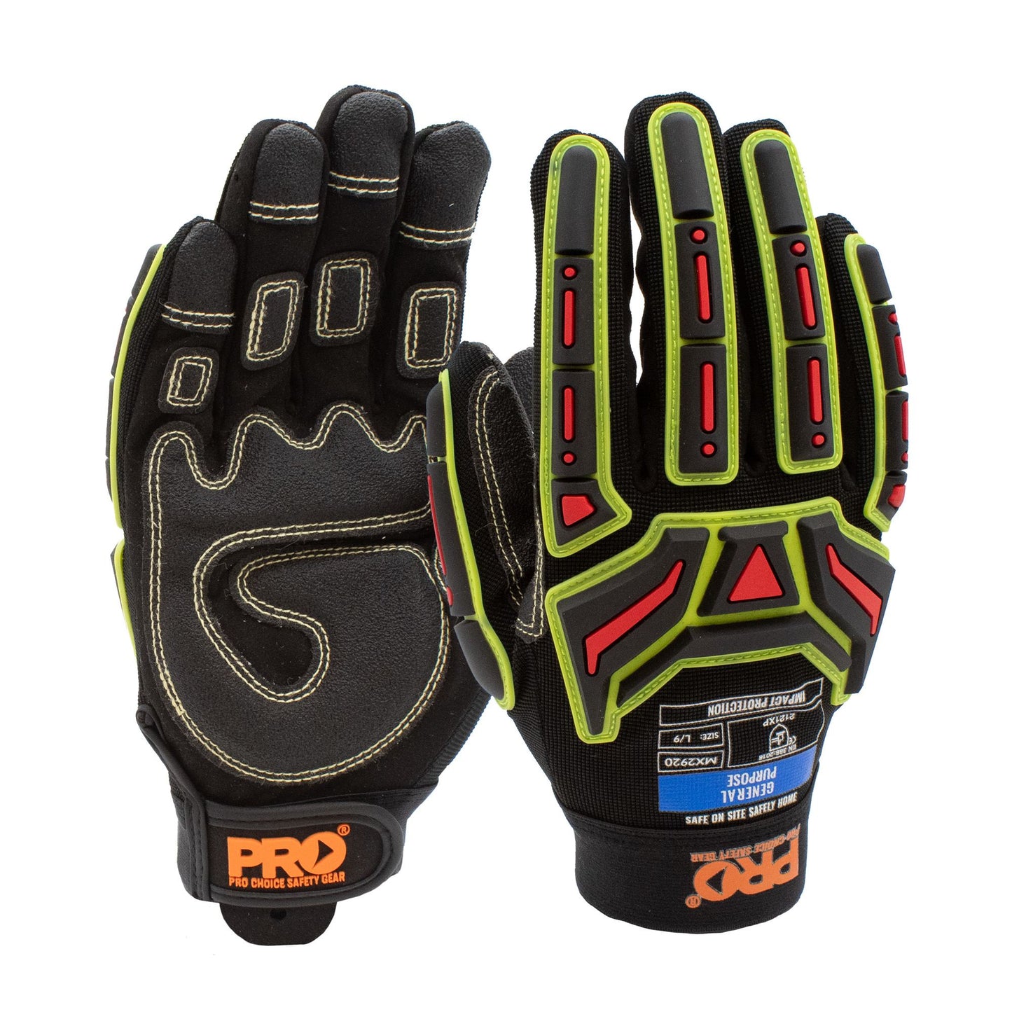 Pro Choice Safety Gear Professional Impact Glove