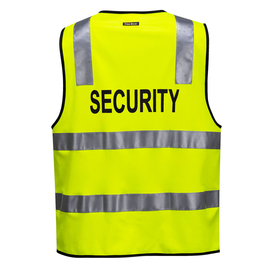 Portwest Hi-Vis Zipped Security Vest in Yellow