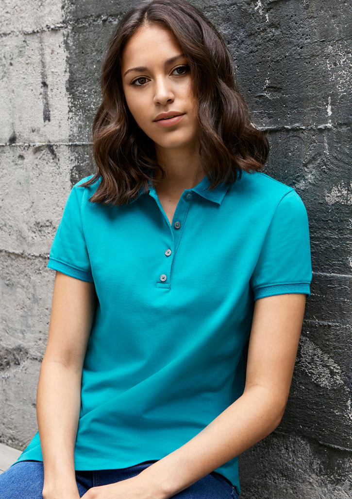 BizCollection P105LS Womens City Short Sleeve Polo
