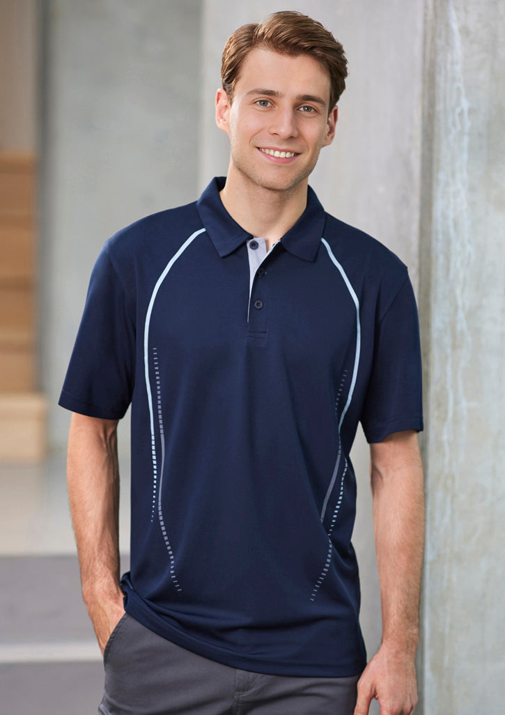 BizCollection P604MS Mens Cyber Short Sleeve Polo