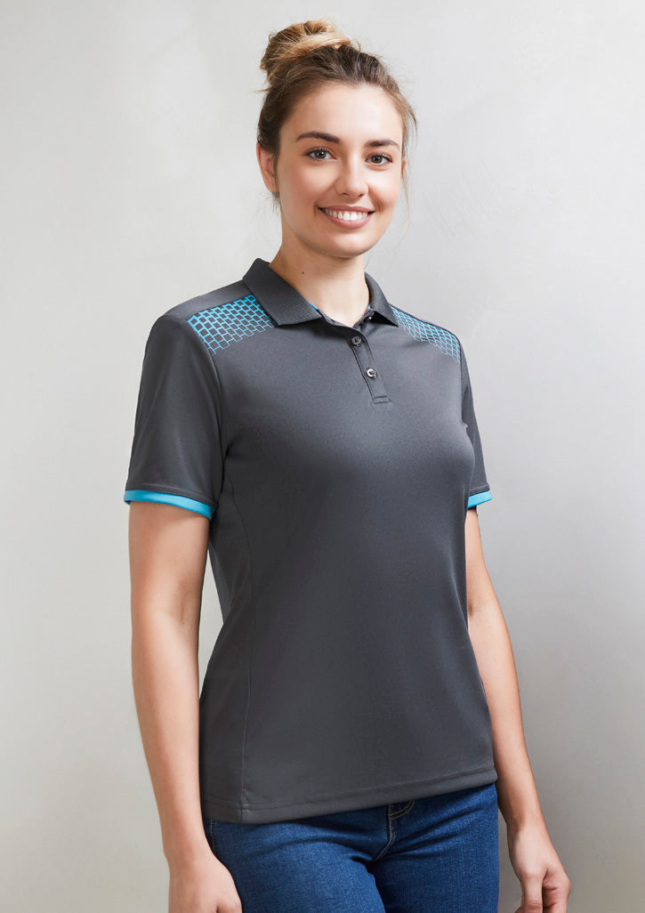 BizCollection P900LS Womens Galaxy Short Sleeve Polo