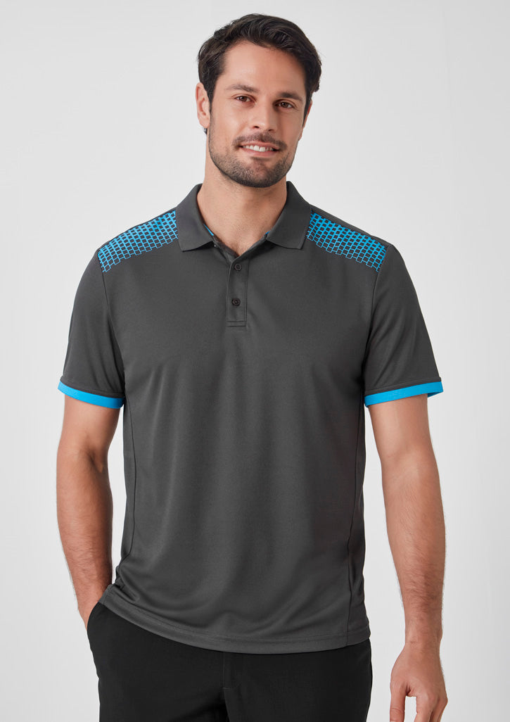 BizCollection P900MS Mens Galaxy Short Sleeve Polo